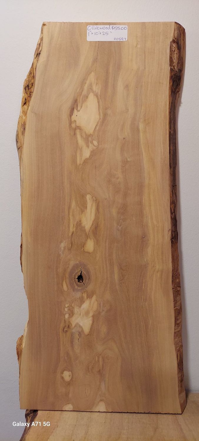 Olivewood 1"x10"x25"