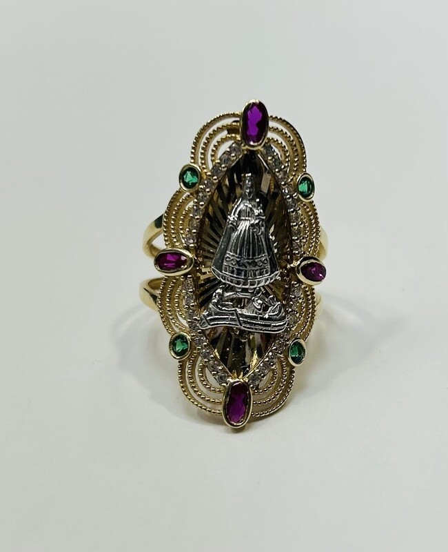 RING 14K 4.0g CARIDAD OVAL