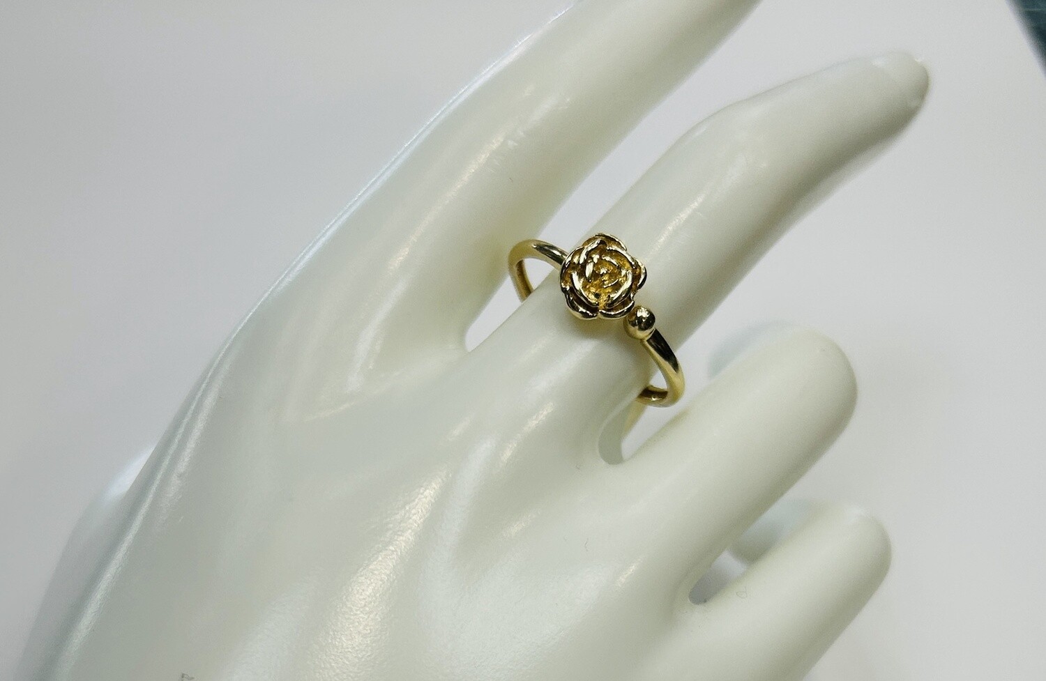 ring 14k rose adjustable