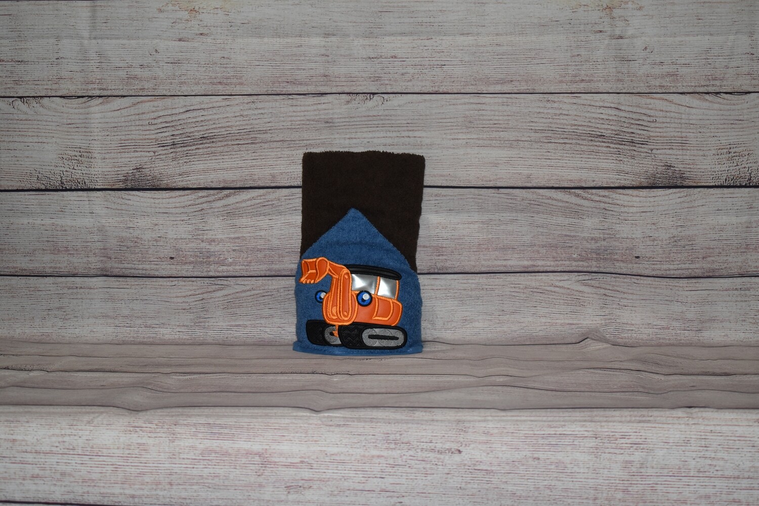 Excavator Hooded Towel