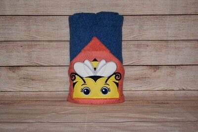 Bumblebee Hooded Towel