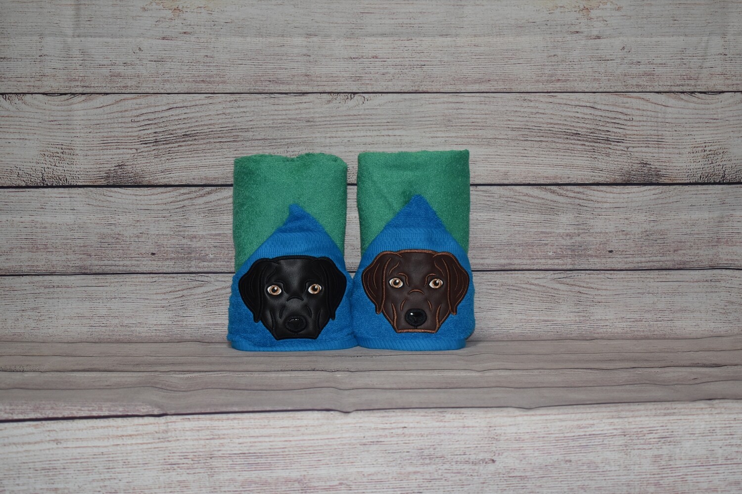 Labrador Retriever Hooded Towel