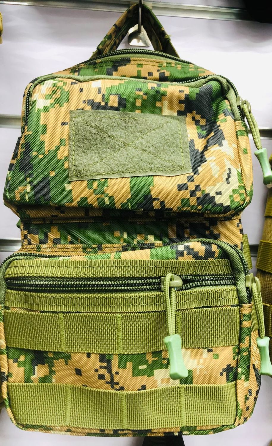 CHA-shoulder BAG with 2 big pockets on front JB-18