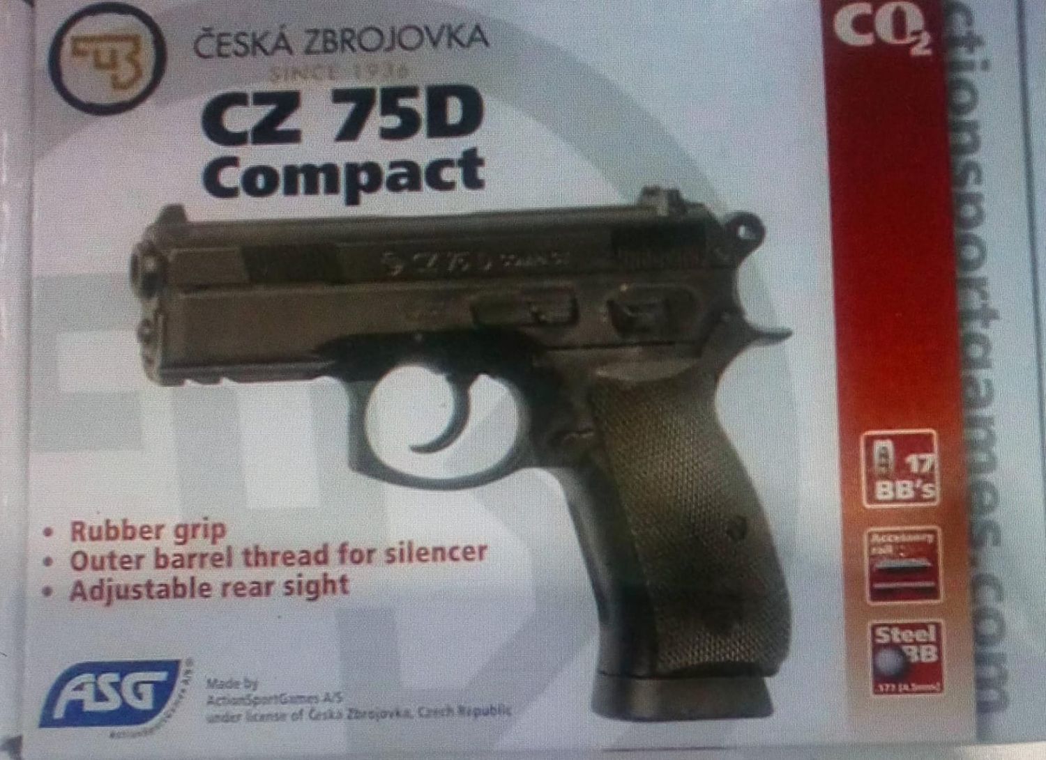CZ 75D Compact Gas Gun
