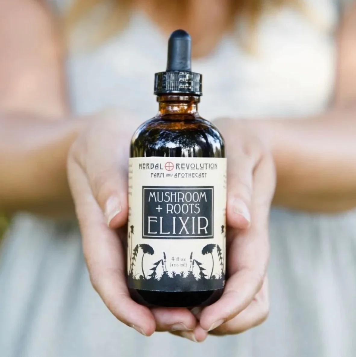 Mushroom &amp; Roots Elixir 2 oz., HR
