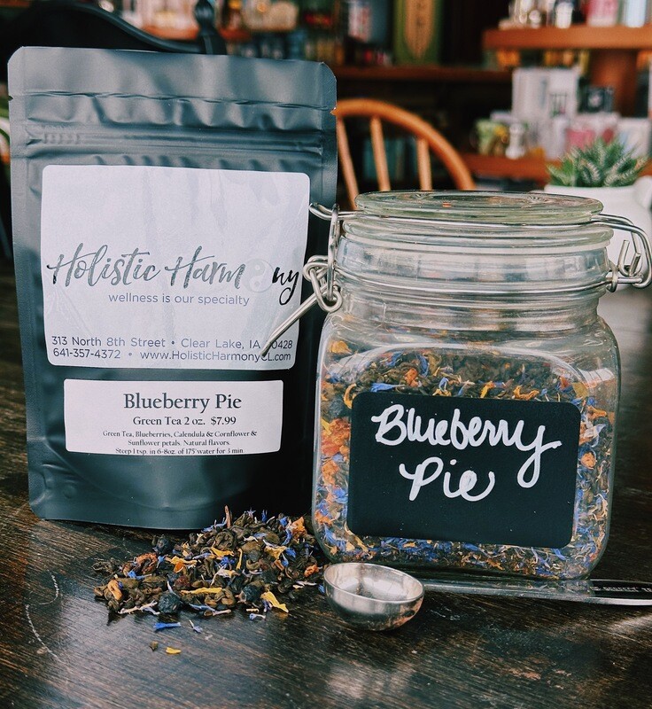 Blueberry Pie Green Tea 2oz
