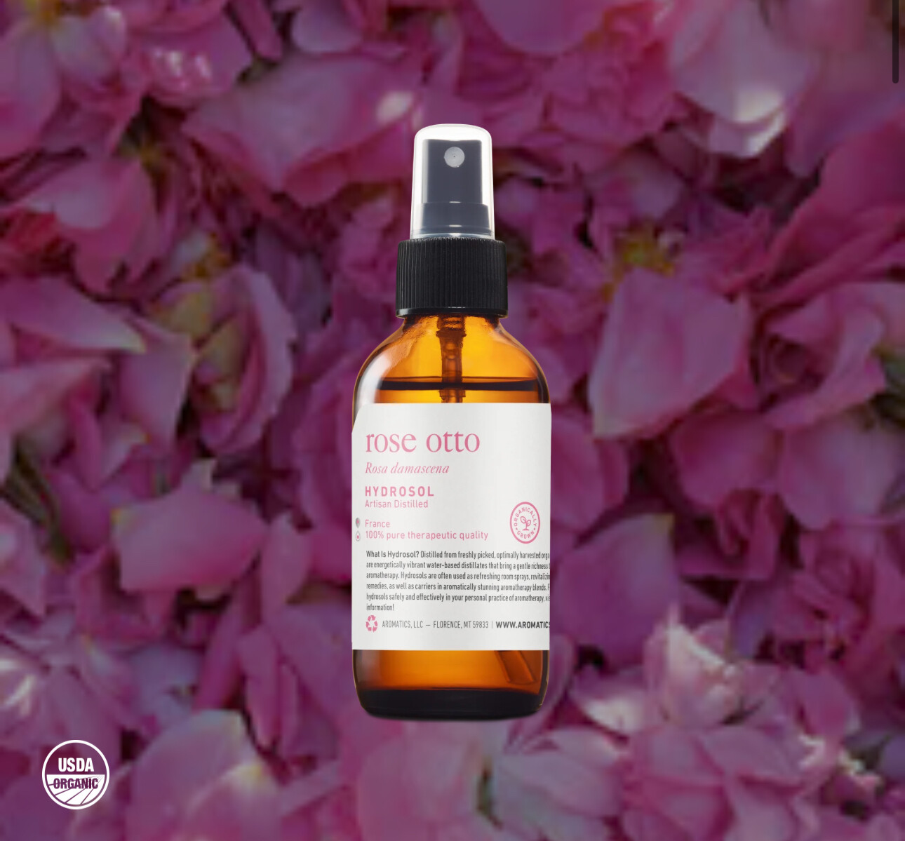 Rose Otto Hydrasol, AI