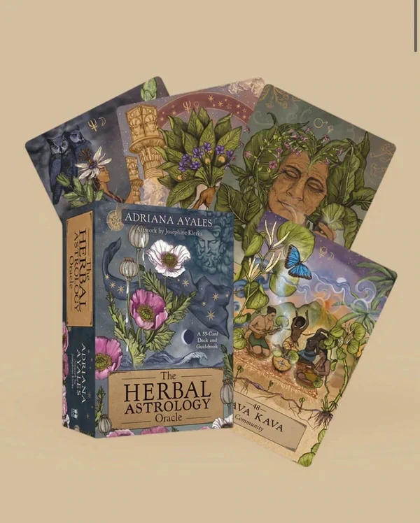 The Herbal Astrology Oracle Deck by Adriana Ayales