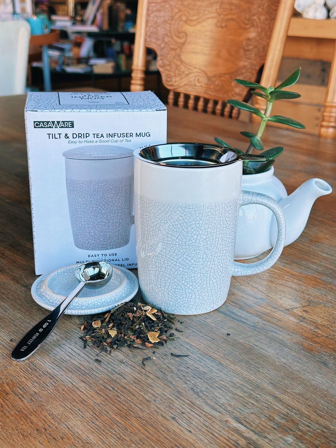 16 oz. Crackle Glaze Tea Infuser Mug (web) 