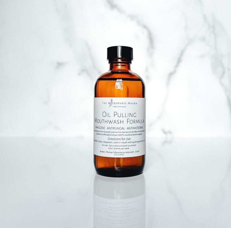 Oil Pulling Mouthwash, WM