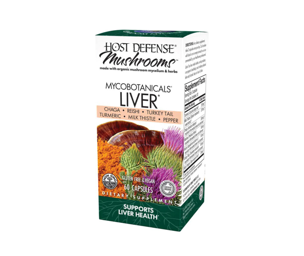 MycoBotanicals Liver Caps 60, HD