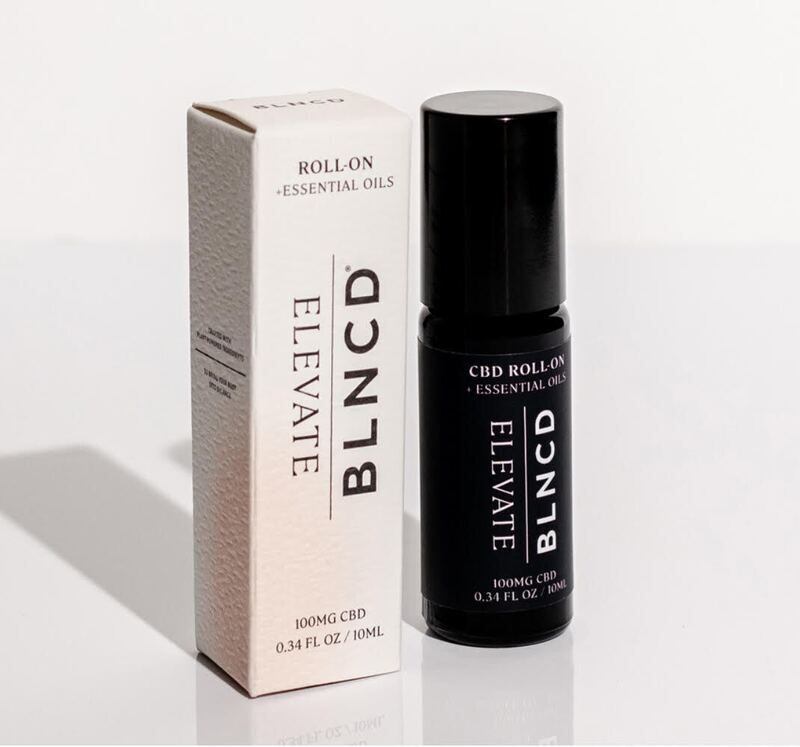 ELEVATE CBD aromatherapy roll on, BLNCD