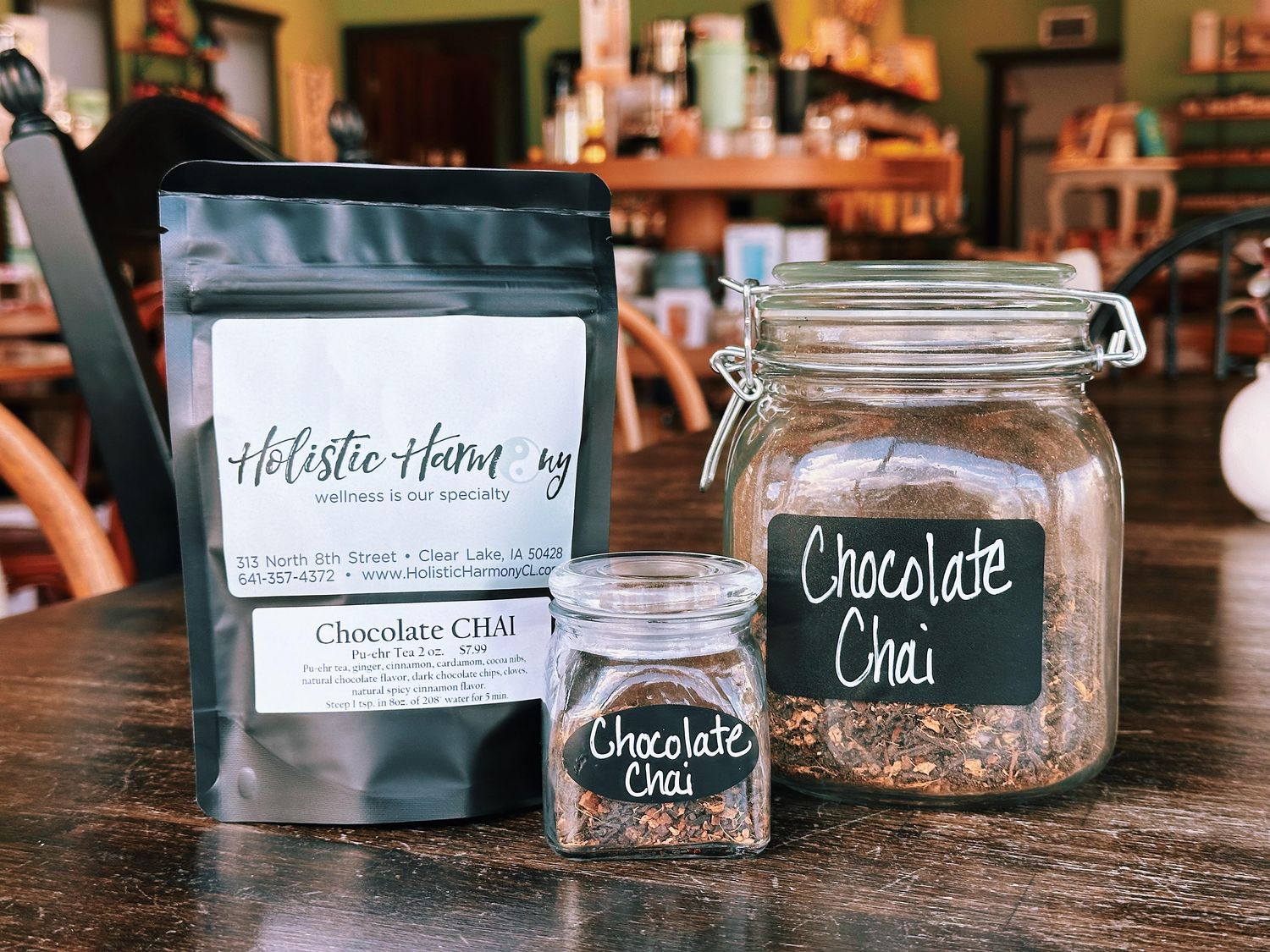Chocolate CHAI 2 oz., HH