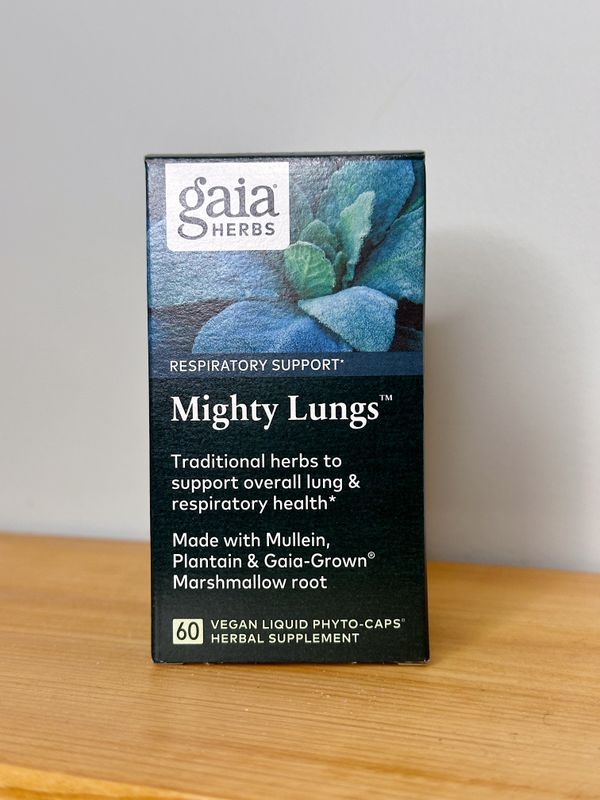 Mighty Lungs 60 caps, GAIA