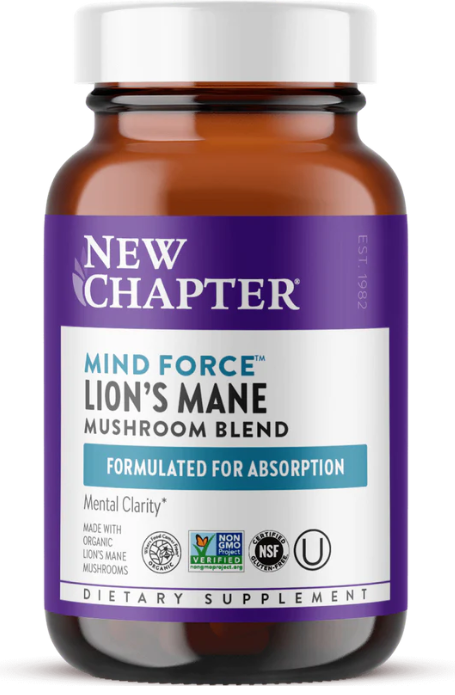 Mind Force Lion&#39;s Mane Mushroom 60 cap, NC