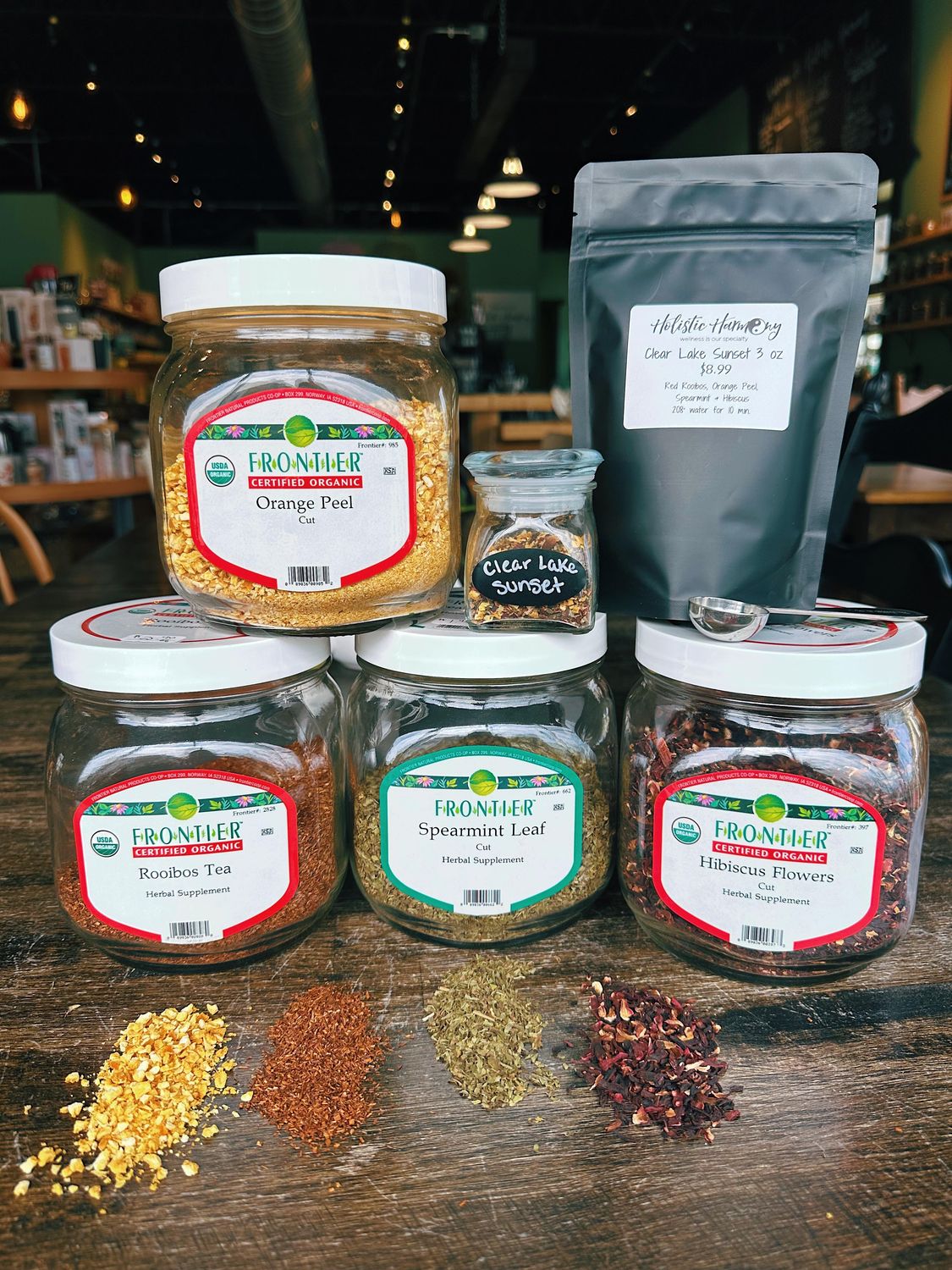 Clear Lake Sunset 3 oz., Custom Blend Tea