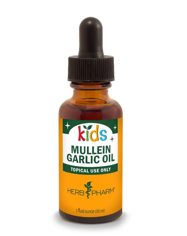Kids Mullein Garlic Oil, HP