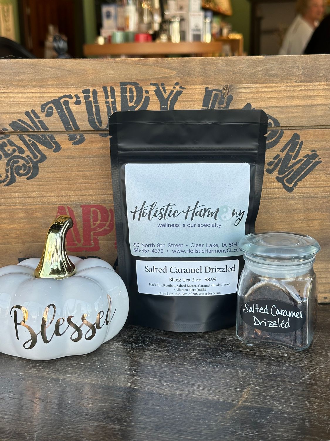 Salted Caramel Drizzled Black Tea 2oz
