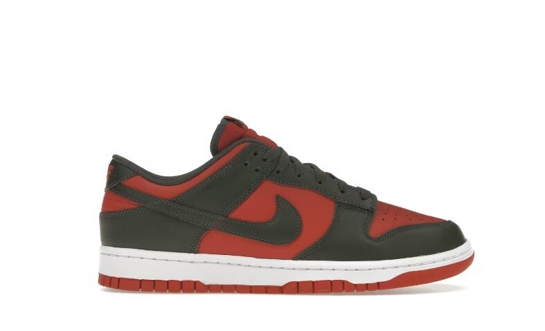 Nike Dunk Low &quot;Mystic Red Cargo Khaki&quot;