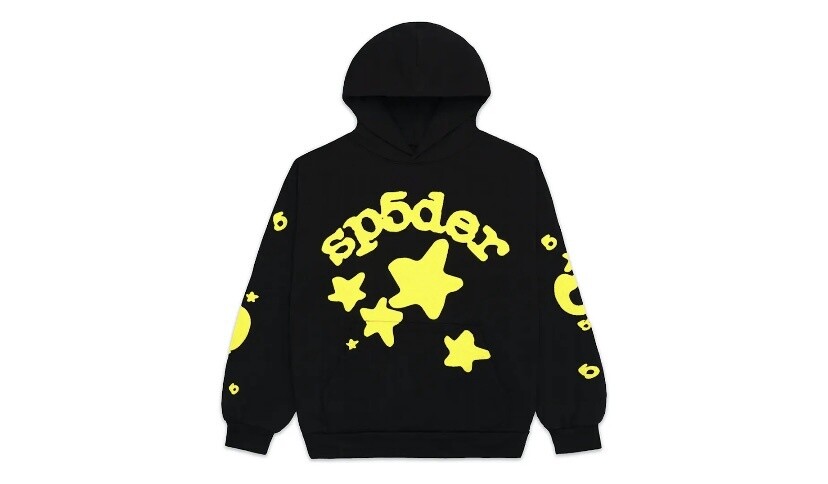 Sp5der Beluga Hoodie &quot;Onxy/Yellow