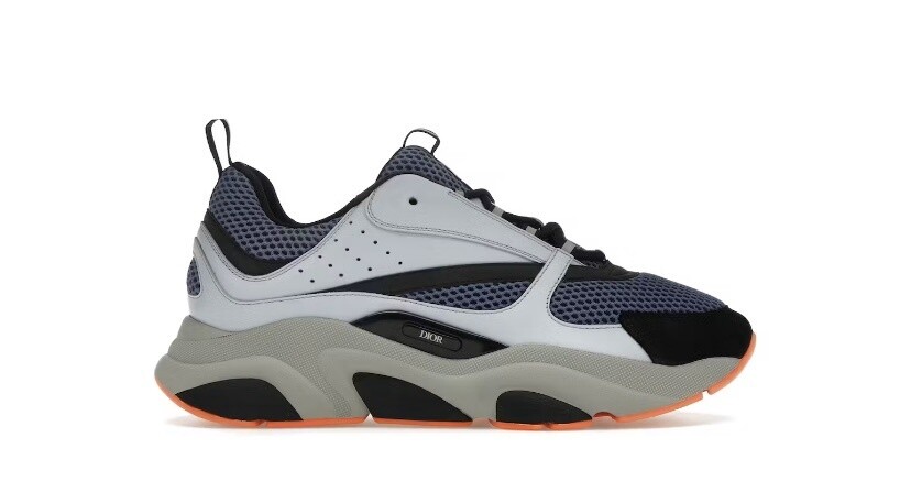 Dior B22 Blue Technical Mesh Light &quot;Blue Orange&quot;