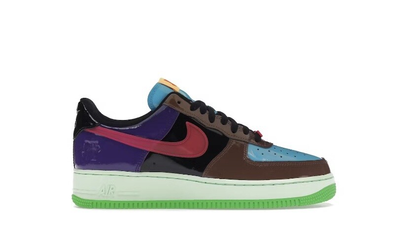 Nike AF1 x Undefeated Multi-Patent Pink Prime