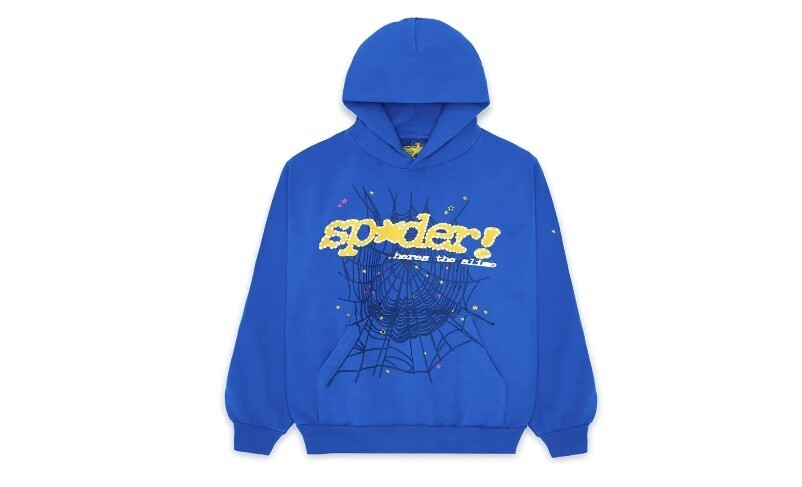 Sp5der TC Hoodie &quot;Blue&quot;