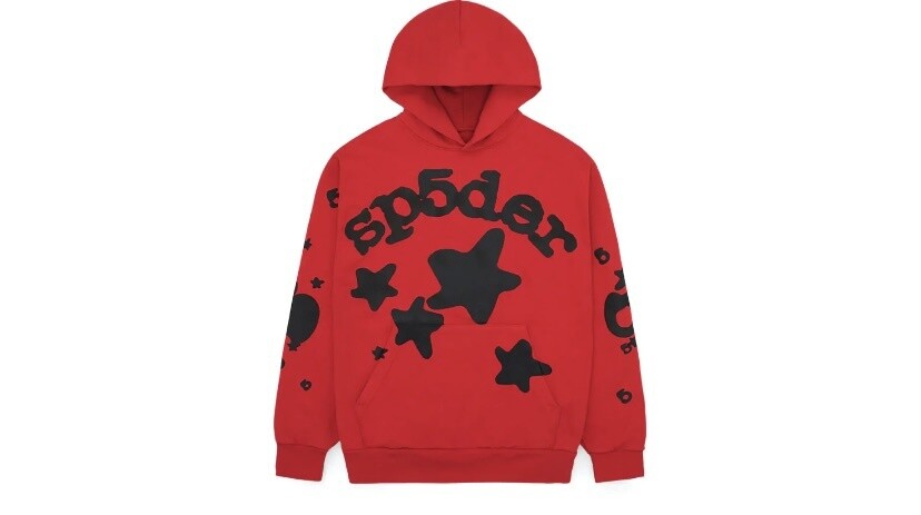 Sp5der Beluga Hoodie &quot;Red&quot;