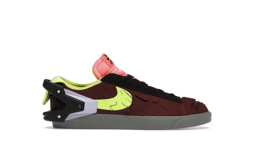 Nike Blazer Low &quot;Acronym Night Maroon&quot;