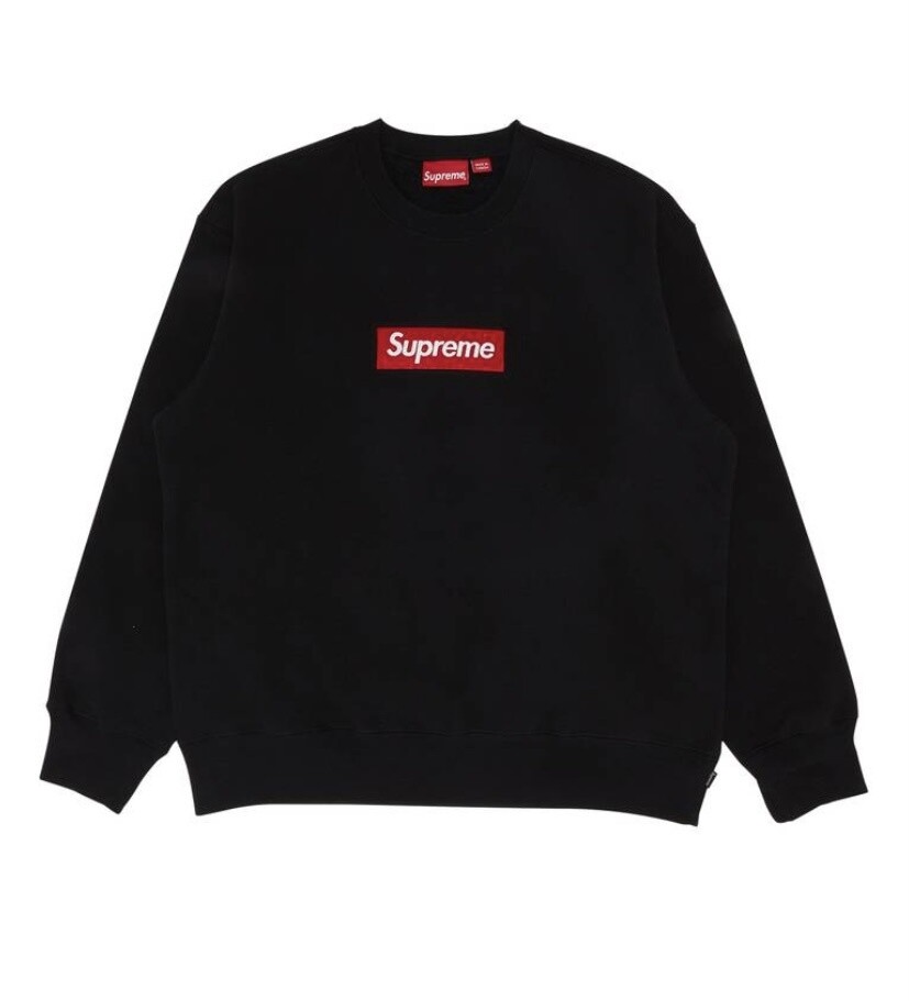 Box Logo Supreme Crewneck &quot;Black&quot;