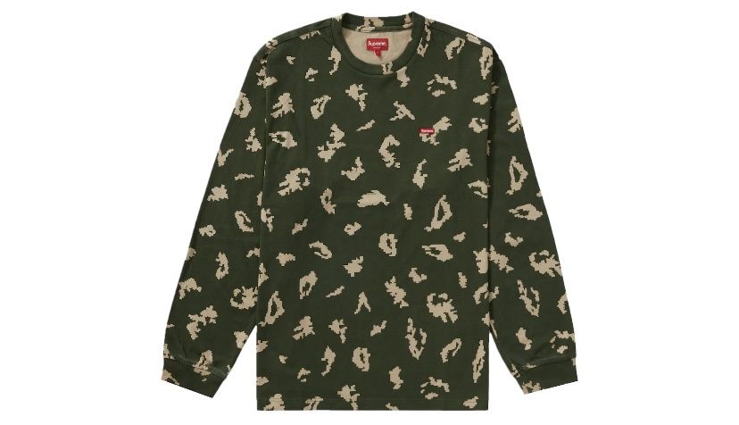 Supreme Small Box Logo &quot;Olive Camo&quot;