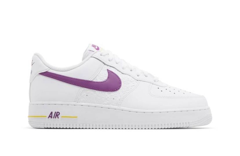 Nike Air Force 1 Low &quot;Embossed Hoops Lakers&quot;