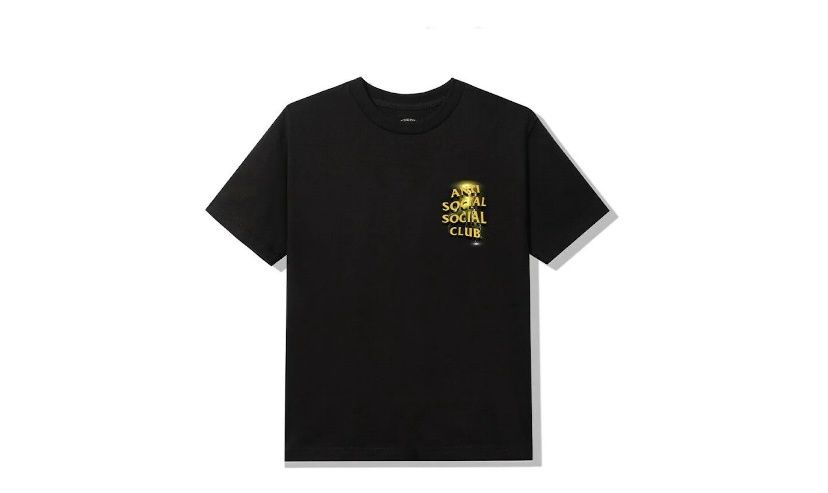 Anti Social Club Twista Tee Black Jh