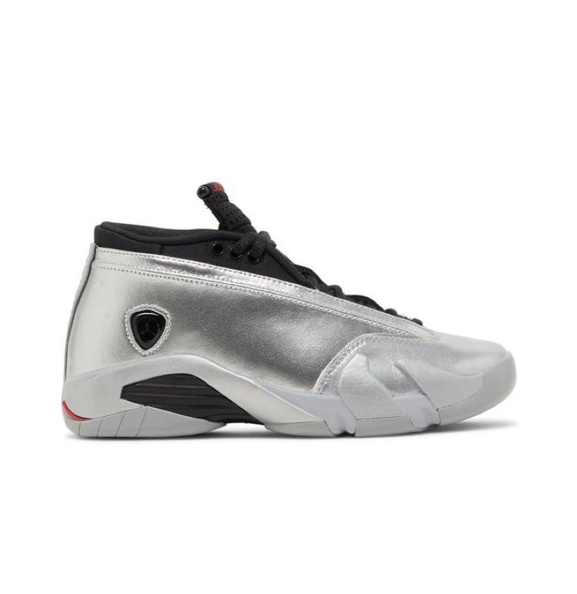 Air Jordan 14 Metallic Silver