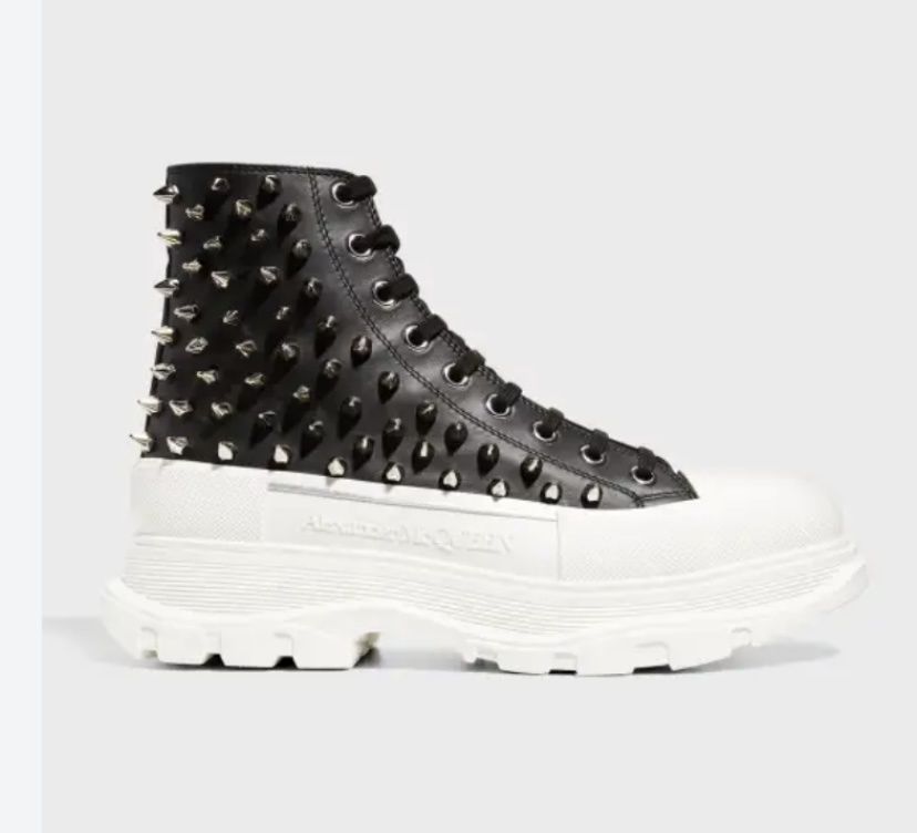 Alexander Mcqueen Slick Tread  Spike High-Tops