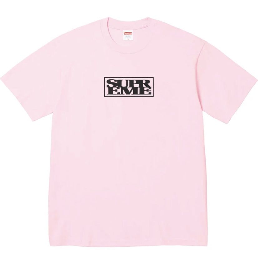 Supreme  Connect Pink Tee