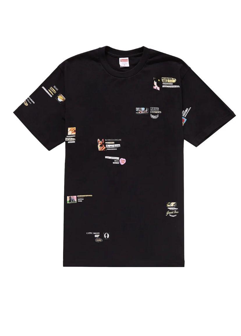 Supreme Upset Tee Black