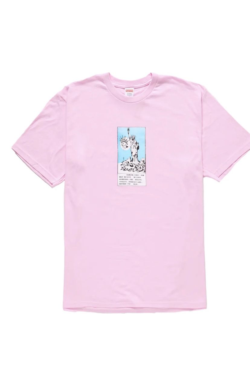 Supreme Liberty Tee Pink