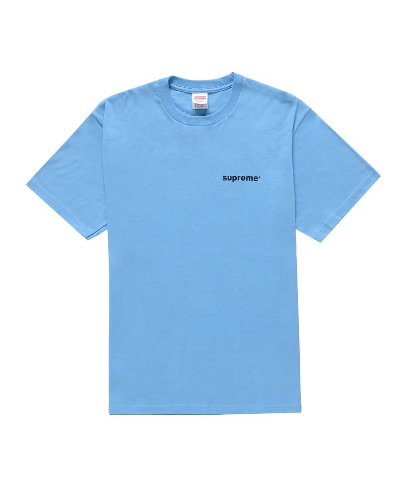 Supreme Fuck Money Tee Blue