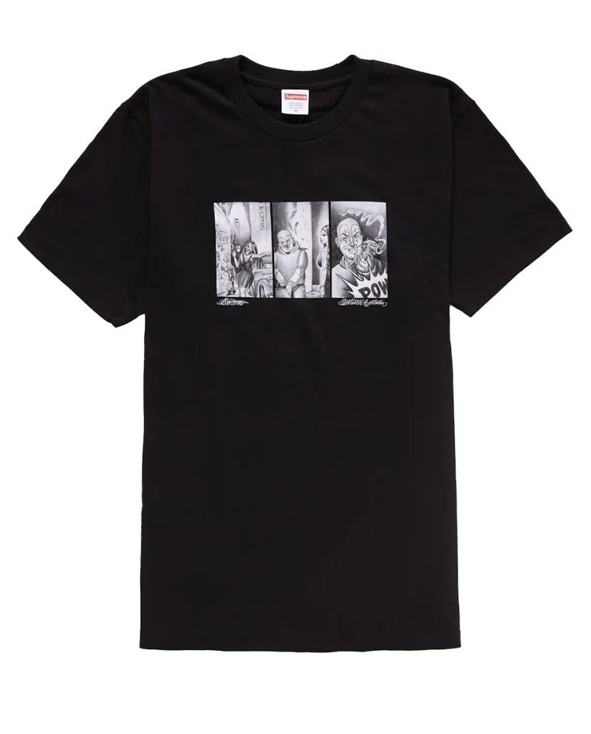 Supreme Pow Tee Black