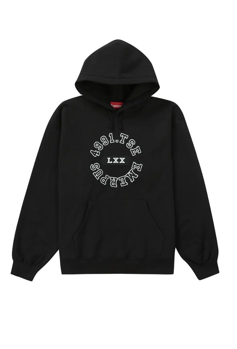 Supreme Reverse Hooded Sweatshirt &quot;Black&quot;