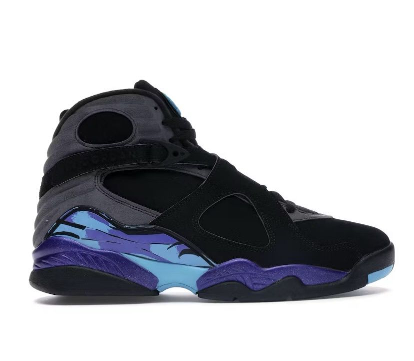 Air Jordan 8 Aqua Black
