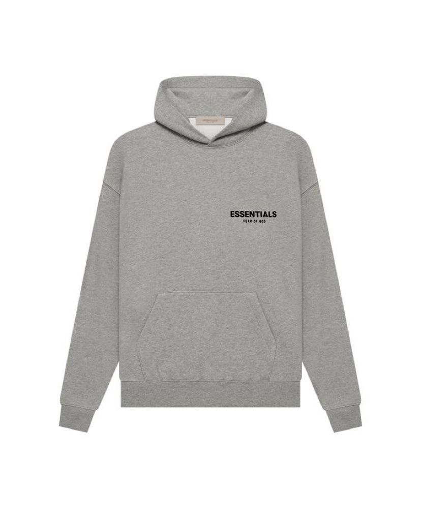 Fear Of God Essential Hoodie Dark Oatmeal