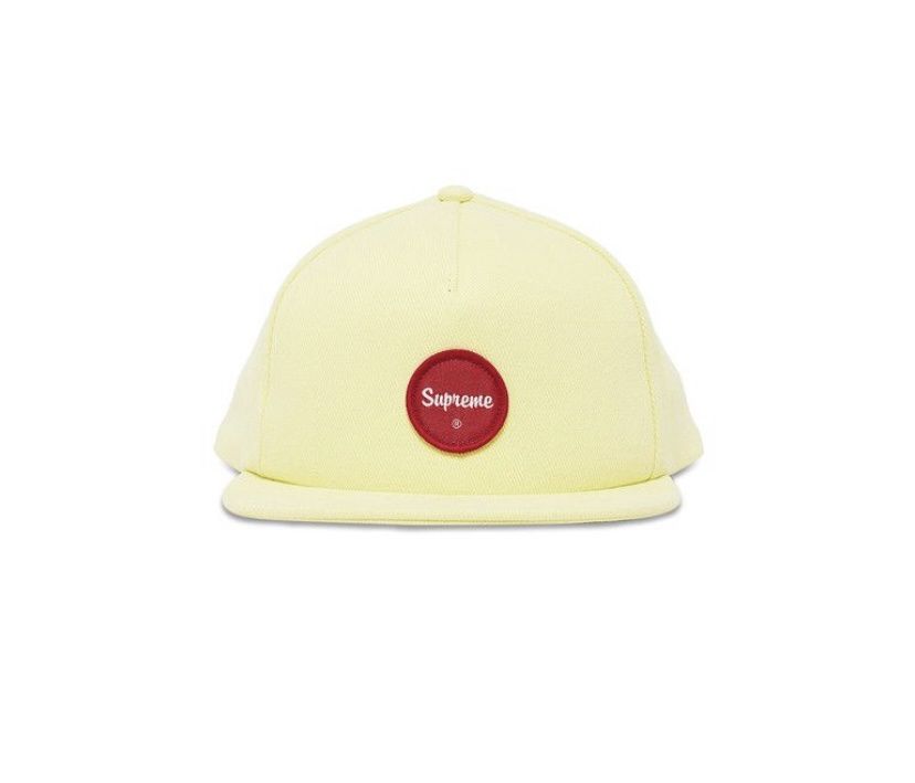 Supreme Twill Patch -5 Panel Light Lime