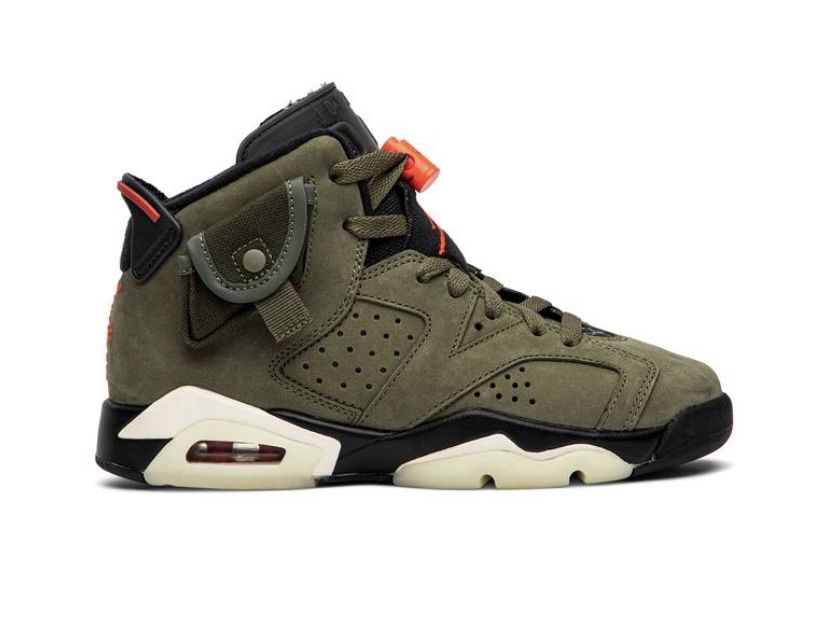 Travis Scott Air Jordan 6 Olive