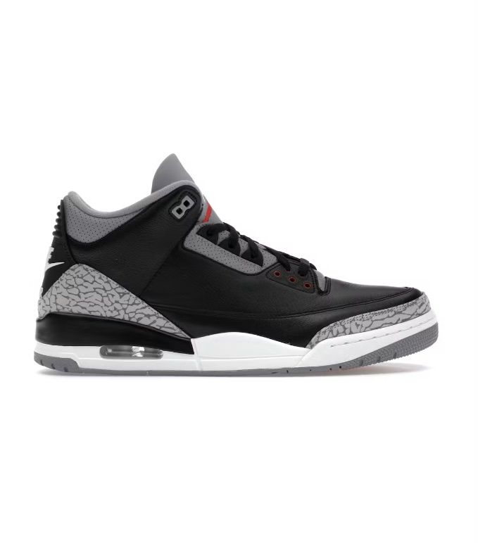 2024 Air Jordan 3 Black Cement