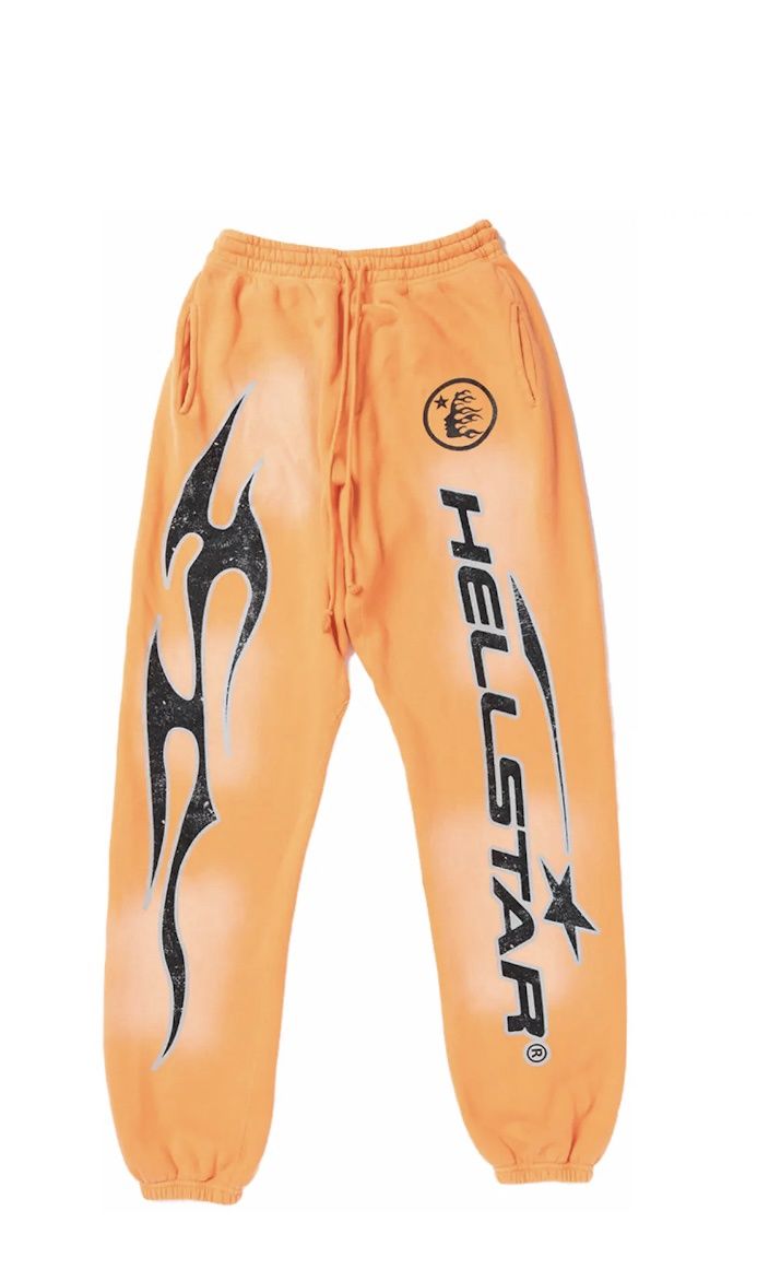 Hellstar Orange Sweatpants Capsule 10