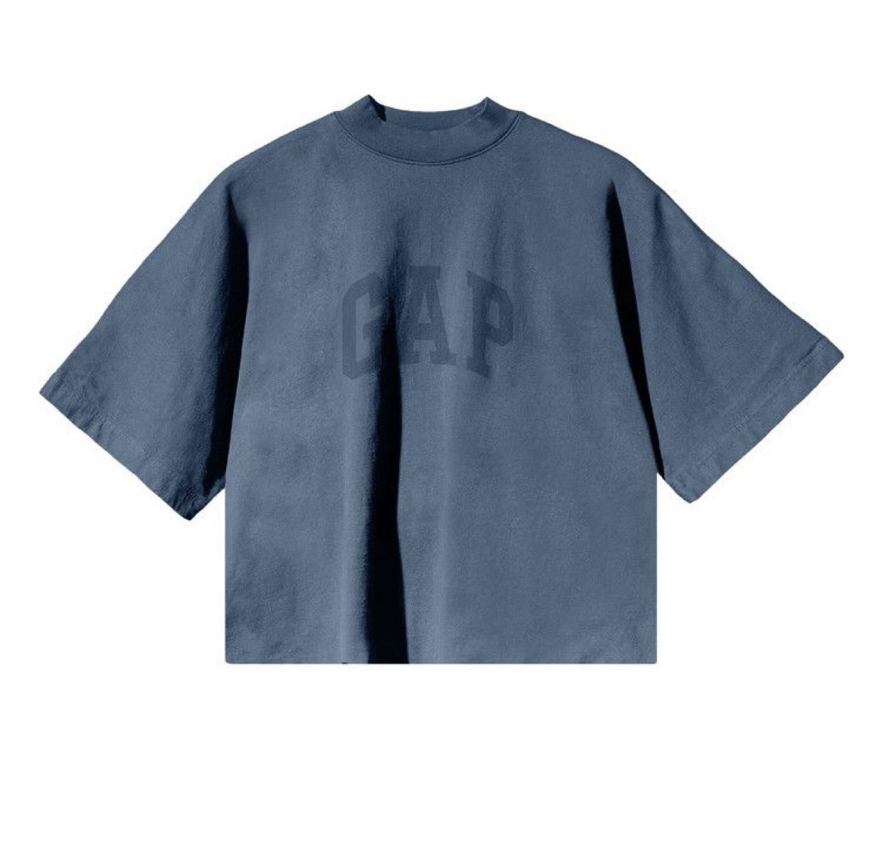 Yeezy Gap Engineered by Balenciaga Dove No Seam Tee &#39;Dark Blue&#39;
