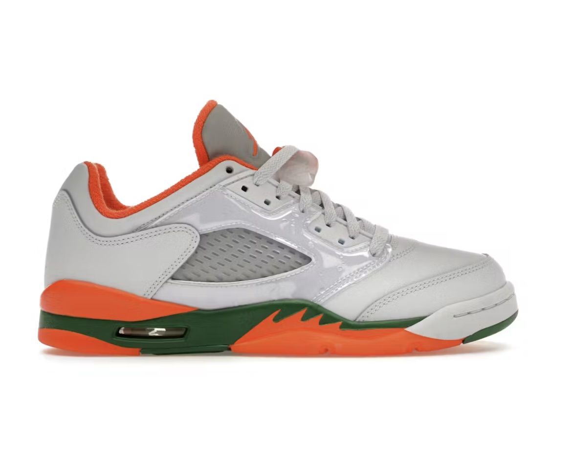 Air Jordan 5 Low Miami Hurricanes
