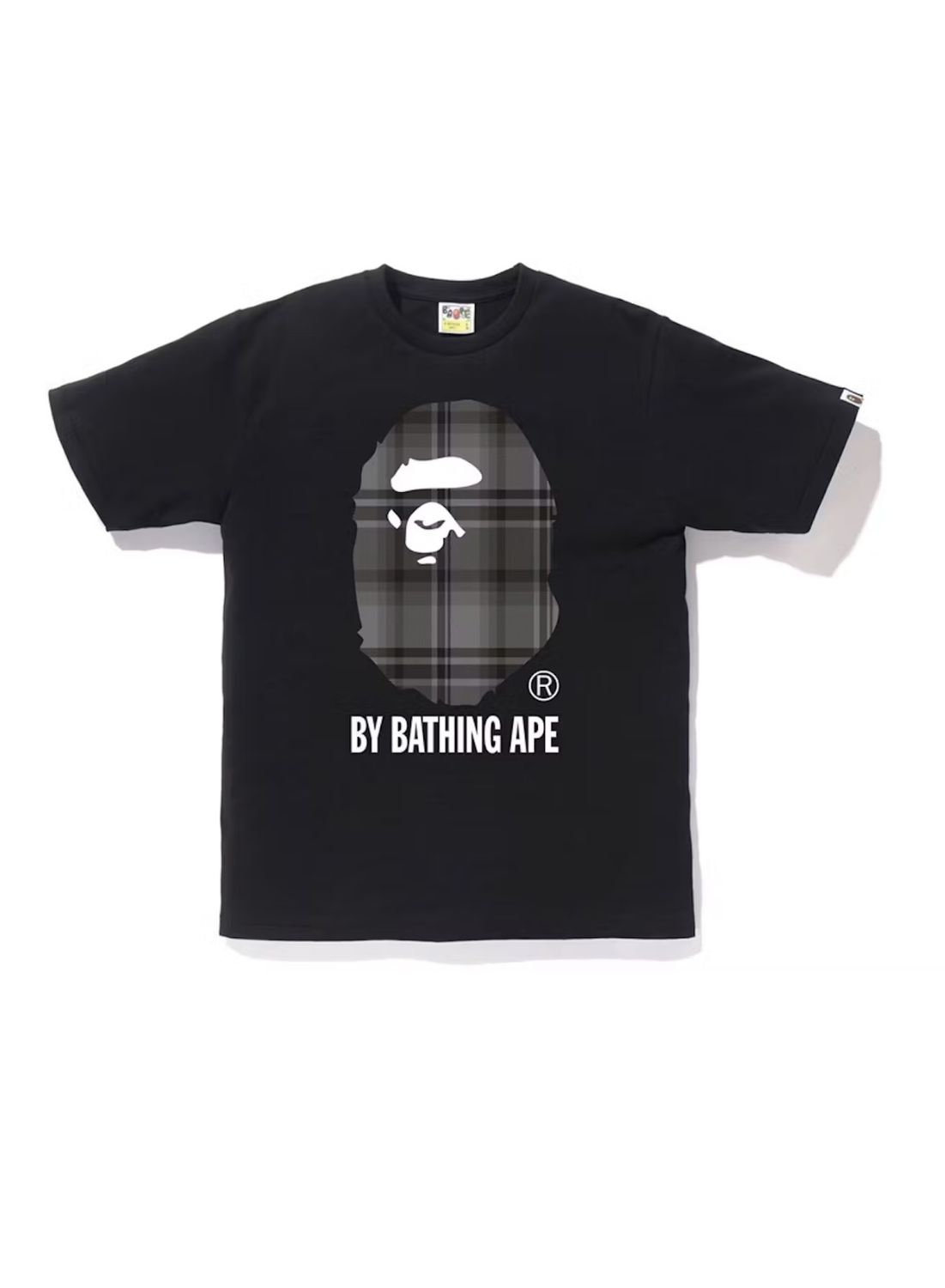 Bape Check By Bathing Ape Tee Black